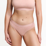 Botanical Dye Mid-Rise Brief