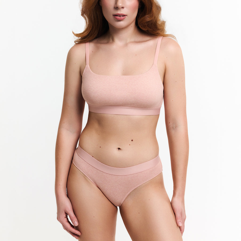 Botanical Dye Mid-Rise Brief