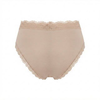 Organic Lace Mid-rise Brief