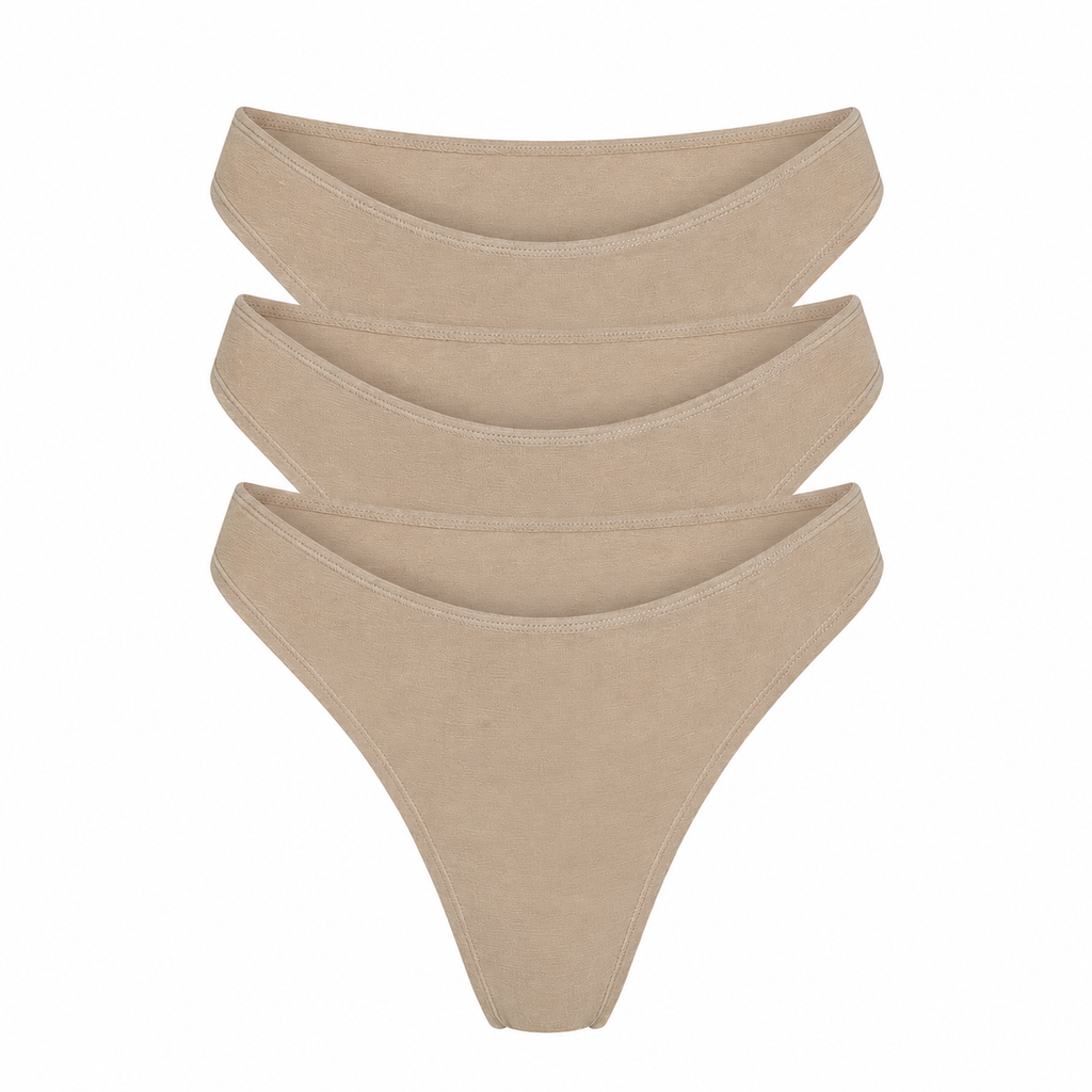 Organic Cotton and Hemp 3 Pack Thong