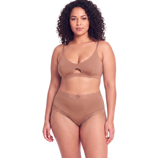 Organic Lace High Rise Brief