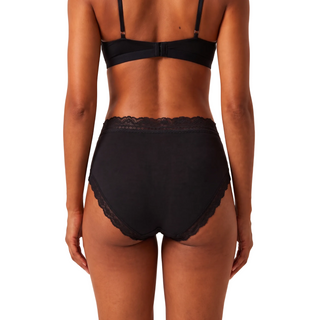 Organic Lace High Rise Brief