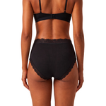 Organic Lace High Rise Brief