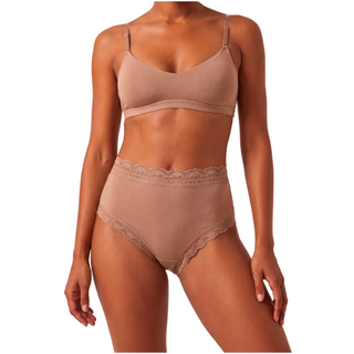 Organic Lace High Rise Brief