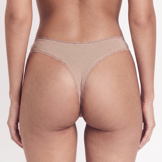 Organic Lace Thong